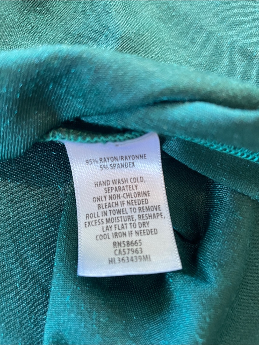 Chelsea28 Teal Velvet‎ Ruffle Tank - Picture 5 of 6